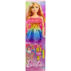 Barbie 28" Large Doll With Blond Hair And Rainbow Dress 12 Barbie 28" Large Doll With Blond Hair And Rainbow Dress -Best Toys Store GUEST 95283227 f042 4f10 a915 bd469cb6135d