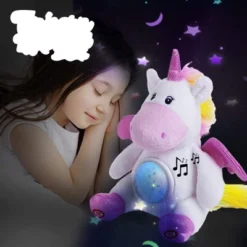 Dazmers Stuffed Unicorn Star Projector Night Light For Kids - Lullabies Sounds Sleep Aid Plush -Best Toys Store GUEST 9571ab2d 8d5c 467d a849 4b0e4da0ad51