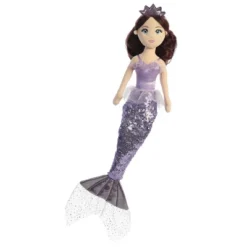 Aurora Sea Sparkles 18" Tutu Sparkles Iris Mermaid Purple Stuffed Doll -Best Toys Store GUEST 96313762 68da 4ee0 91ce c1212c9d672c