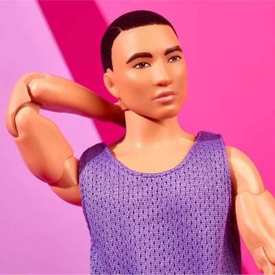 Barbie Looks Ken Doll With Purple Shirt 4 Barbie Looks Ken Doll With Purple Shirt - Image 2