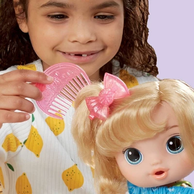 Baby Alive Fruity Sips Baby Doll - Blonde Hair/Blue Eyes 6 Baby Alive Fruity Sips Baby Doll - Blonde Hair/Blue Eyes - Image 4