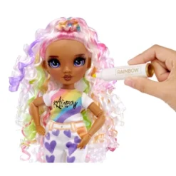 Rainbow High Color & Create DIY Fashion Doll - Purple Eyes/Curly Hair 11 Rainbow High Color & Create DIY Fashion Doll - Purple Eyes/Curly Hair -Best Toys Store GUEST 98538444 cf01 4911 a1d1 f11b0069720b