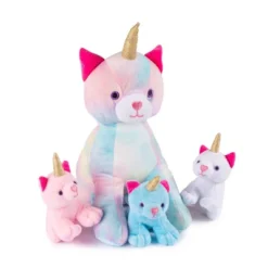Plush Creations Stuffed Mommy Kitty Unicorn With 3 Kittens In Her Tummy -Best Toys Store GUEST 98ce1502 ed83 4729 af20 69bf3f6bc799