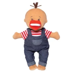 Manhattan Toy Wee Baby Stella Tiny Farmer 12" Soft Baby Doll Set. -Best Toys Store GUEST 992477d7 c9c8 412e 884e 998b0df037e3