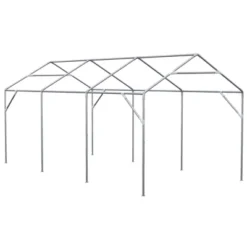 Outsunny 10ft X 20ft Party Tent & Carport, Portable Garage Outdoor Canopy Tent With Removable Sidewalls And Windows -Best Toys Store GUEST 992ee904 5e8f 4b0c b218 34e66c4e6f5c