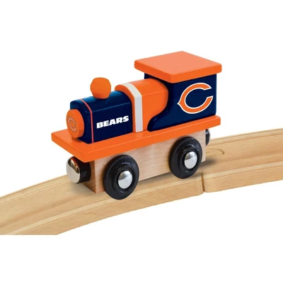 MasterPieces Officially Licensed NFL Chicago Bears Wooden Toy Train Engine For Kids 6 MasterPieces Officially Licensed NFL Chicago Bears Wooden Toy Train Engine For Kids - Image 4