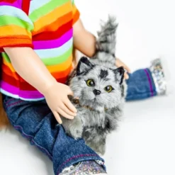 The Queen's Treasures 18 Inch Doll Pet Realistic Grey Striped Kitty Cat 11 The Queen's Treasures 18 Inch Doll Pet Realistic Grey Striped Kitty Cat -Best Toys Store GUEST 9a2cc187 20f5 437b 923e 3f90d4e645fb
