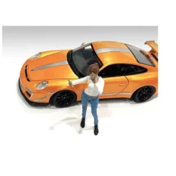 "Car Meet 1" Figurine I For 1/24 Scale Models By American Diorama