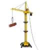Ready! Set! Play! Link 50" Wired Remote Control Crawler Crane With Tower Lights And Adjustable Height