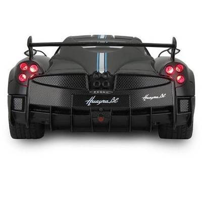 Link 1:14 RC Pagani Huayra Super Sports Car Bright Headlights And Rear Lights Great Gift For Kids - Black 7 Link 1:14 RC Pagani Huayra Super Sports Car Bright Headlights And Rear Lights Great Gift For Kids - Black - Image 5
