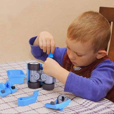 Fun Little Toys Take Apart And Build Contraction Truck 13pc 3 Fun Little Toys Take Apart And Build Contraction Truck 13pc