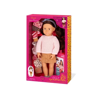 Our Generation Coco Posable 18" Baking Doll & Storybook 9 Our Generation Coco Posable 18" Baking Doll & Storybook - Image 7