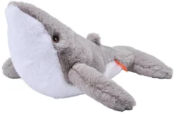 Wild Republic Ecokins Humpback Whale Stuffed Animal, 12 Inches
