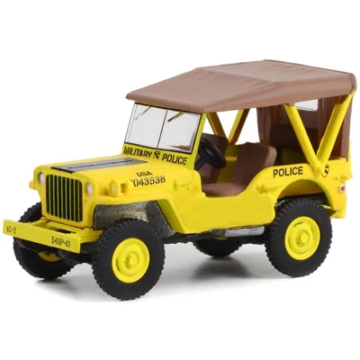 1949 Willys Jeep MB U.S. Army "545th Military Police Company Camp Drake, Japan Training Camp" Yellow 1/64 Diecast Model Car By Greenlight 3 1949 Willys Jeep MB U.S. Army "545th Military Police Company Camp Drake, Japan Training Camp" Yellow 1/64 Diecast Model Car By Greenlight