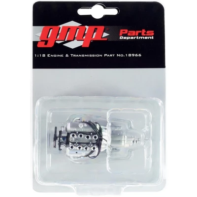 Injected 383 Small Block Engine And Transmission Replica From "1970 Chevrolet Nova Destroyer" 1/18 Scale Model By GMP 4 Injected 383 Small Block Engine And Transmission Replica From "1970 Chevrolet Nova Destroyer" 1/18 Scale Model By GMP - Image 2