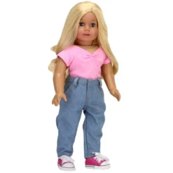 Sophia’s High Rise Loose Fit Jeans For 18" Dolls, Blue -Best Toys Store GUEST a142f549 8ca7 4825 bb9e 8b63b4cdce54