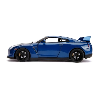 Fast & Furious 1:18 Scale Nissan GT-R Die-cast Vehicle With Brian Figure 5 Fast & Furious 1:18 Scale Nissan GT-R Die-cast Vehicle With Brian Figure - Image 3