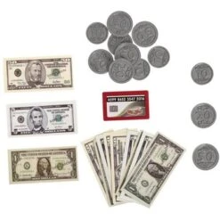 Big Mo's Toys Pretend Cash Register And Play Food - 27 Piece Set