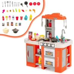 Costway Play Kitchen Set 67 PCS Kitchen Toy For Kids W/Food &Realistic Lights & Sounds 23 Costway Play Kitchen Set 67 PCS Kitchen Toy For Kids W/Food &Realistic Lights & Sounds -Best Toys Store GUEST a774365d ce89 474c aa95 ad8705ebfeb0