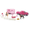 New Ray 1/25 Pink Truck & Trailer With Horses & Accessories SS-37335 -Best Toys Store GUEST a875631a 55fa 4eda a7e8 ce6e1598a20f