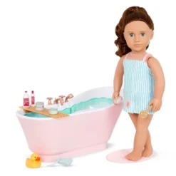 Our Generation Bath & Bubbles Bathtub Accessory Set For 18" Dolls -Best Toys Store GUEST aa314afb d096 41f2 a9d0 6153d61f0245