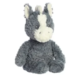 Ebba Huggy Collection 13" Payton Pony Grey Stuffed Animal