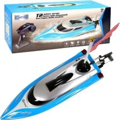 Contixo T2 RC Boat - Remote Control Boat For Pools And Lakes -Fast RC Boats For Adults And Kids (Blue) -Best Toys Store GUEST ae31177f 7512 41fb b63a 57d0fd0a9631