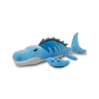 Avocatt 15" Blue Mosasaurus Plush Stuffed Animal 3 Avocatt 15" Blue Mosasaurus Plush Stuffed Animal