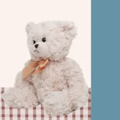 Bearington Huggles The Teddy Bear: Hand-Sewn 10 Tall Creamy White Stuffed Bear -Best Toys Store GUEST aec0d11b 2390 44c8 a4c3 1497518502af