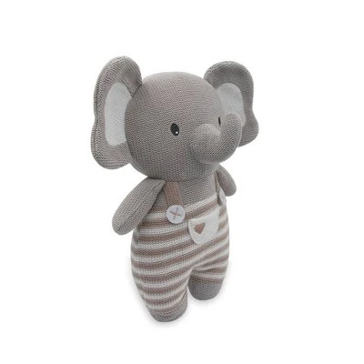 Living Textiles Baby Stuffed Animal - Ezra Elephant 3 Living Textiles Baby Stuffed Animal - Ezra Elephant