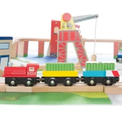 Hey! Play! Kids Deluxe Wooden Train Set With Play Mat 10 Hey! Play! Kids Deluxe Wooden Train Set With Play Mat -Best Toys Store GUEST b32f6d8a 1562 45b5 893e 06734cccd3c1