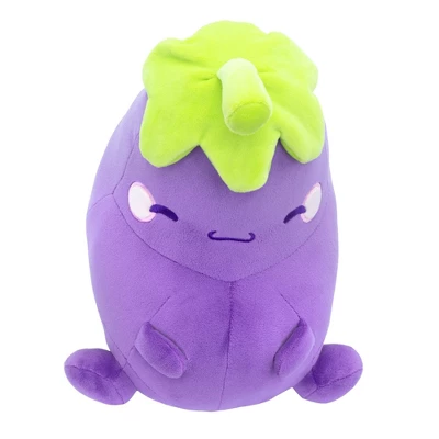 Toynk MochiOshis Eggplant 10-Inch Character Plush Toy | Murasaki Nasukkoshi 4 Toynk MochiOshis Eggplant 10-Inch Character Plush Toy | Murasaki Nasukkoshi - Image 2