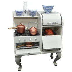 The Queen's Treasures 18 Inch Doll 1930's Style Wooden Stove & Oven -Best Toys Store GUEST b5d4c44d 20f4 4439 89f6 75ab2539a36b