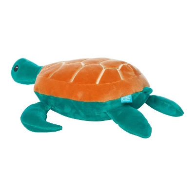 Manhattan Toy Velveteen Salty Sea Turtle Ocean Life Toy Stuffed Animal, 14.5" 5 Manhattan Toy Velveteen Salty Sea Turtle Ocean Life Toy Stuffed Animal, 14.5" - Image 3