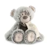 DEMDACO Gray Pocket Prayer Bear 11"