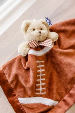 Bearington Baby Touchdown Snuggler, Football Plush Stuffed Animal Teddy Bear Security Blanket, Lovey 15" -Best Toys Store GUEST bb53ba18 0159 4954 95cc 772166bacd6b
