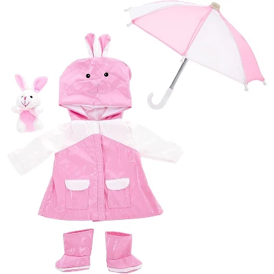 Dress Along Dolly Easter Bunny Rain Outfit For American Girl Doll 3 Dress Along Dolly Easter Bunny Rain Outfit For American Girl Doll