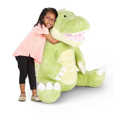 Melissa & Doug Jumbo Gentle Dinosaur Stuffed Animal 3 Melissa & Doug Jumbo Gentle Dinosaur Stuffed Animal