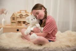 Bearington Aspen White Plush Stuffed Animal Teddy Bear, 15.5 Inches -Best Toys Store GUEST bfb55816 23f4 4c98 bba1 0a379ce6deba