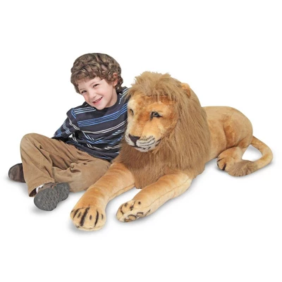 Melissa & Doug Giant Lion - Lifelike Stuffed Animal 3 Melissa & Doug Giant Lion - Lifelike Stuffed Animal
