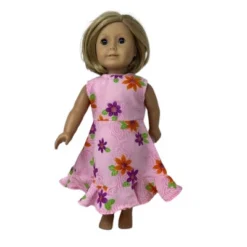 Doll Clothes Superstore Size 8 Matching Girl And Doll Pink Chiffon Dresses With Jacket -Best Toys Store GUEST c3f32ed4 3723 4b03 9f93 0019fb4ec411