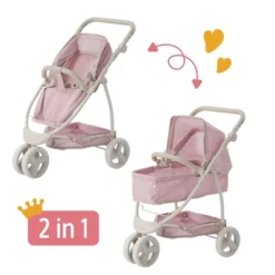 Olivia's Little World 2 In 1 Baby Doll Stroller Pram Foldable Pink/Grey OL-00009 18 Olivia's Little World 2 In 1 Baby Doll Stroller Pram Foldable Pink/Grey OL-00009 -Best Toys Store GUEST c497f0de 2be9 4857 8fda 2716a5ddf331