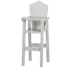 Remley Rebekah’s Collection Kids Wooden Doll Furniture High Chair - Ships Assembled -Best Toys Store GUEST c5496e1f 849c 43c1 8a51 d46e6a6b907b