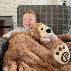 Plushible Blankie Besties Pawley The Bear Plush And Blanket -Best Toys Store GUEST c72478fe a349 45b6 b4c8 49cd14804cca