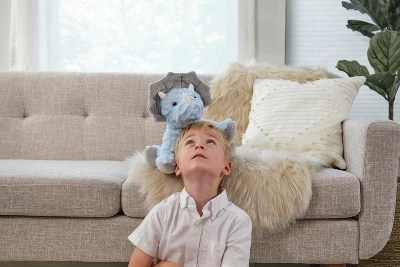 Bearington Collection Tracer Plush Triceratops Dinosaur Stuffed Animal, 11.5" 4 Bearington Collection Tracer Plush Triceratops Dinosaur Stuffed Animal, 11.5" - Image 2