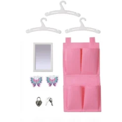 Badger Basket School Style Single Doll Locker Set With Bench, Rug And Accessories - Purple/Pink -Best Toys Store GUEST c785d386 7494 41f2 bbf6 2734bb78e334