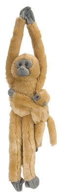 Wild Republic Hanging Monkey With Baby Common Langur Stuffed Animal, 20 Inches 3 Wild Republic Hanging Monkey With Baby Common Langur Stuffed Animal, 20 Inches