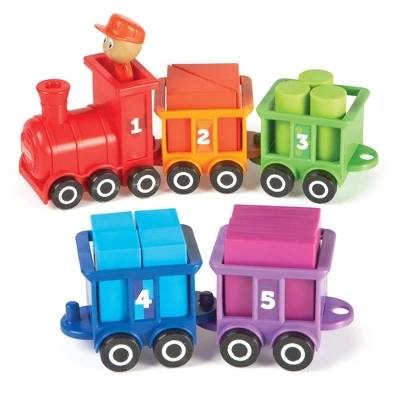 Learning Resources Count & Color Choo Choo, Interactive Train Learning Toy, 21 Pieces, Ages 2+ 7 Learning Resources Count & Color Choo Choo, Interactive Train Learning Toy, 21 Pieces, Ages 2+ - Image 5