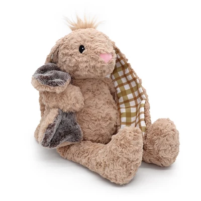 Plushible Blankie Besties 2-in-1 Plush And Blanket Benny The Bunny 4 Plushible Blankie Besties 2-in-1 Plush And Blanket Benny The Bunny - Image 2