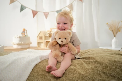 Bearington Collection Lil' Honey Brown Plush Stuffed Animal Teddy Bear, 12" 5 Bearington Collection Lil' Honey Brown Plush Stuffed Animal Teddy Bear, 12" - Image 3